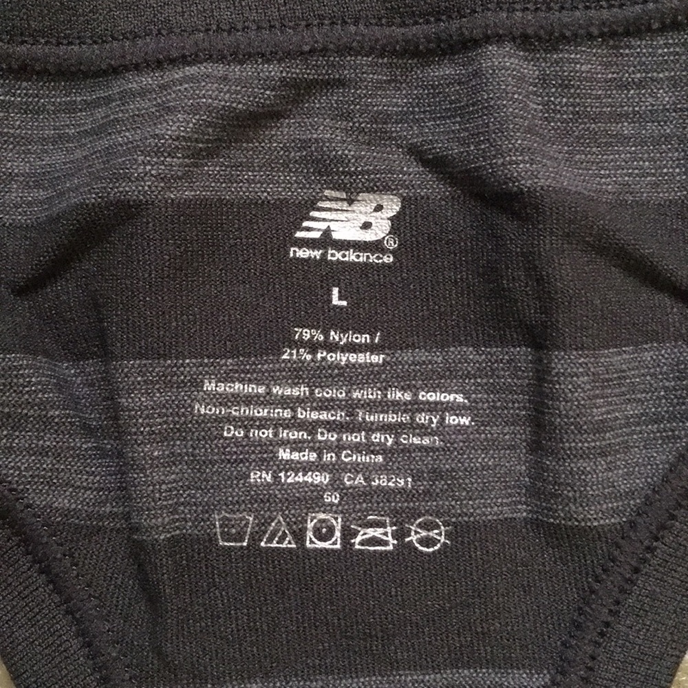 CLOSET CLOSING 8/26! Gray racerback workout top - Picture 3 of 3